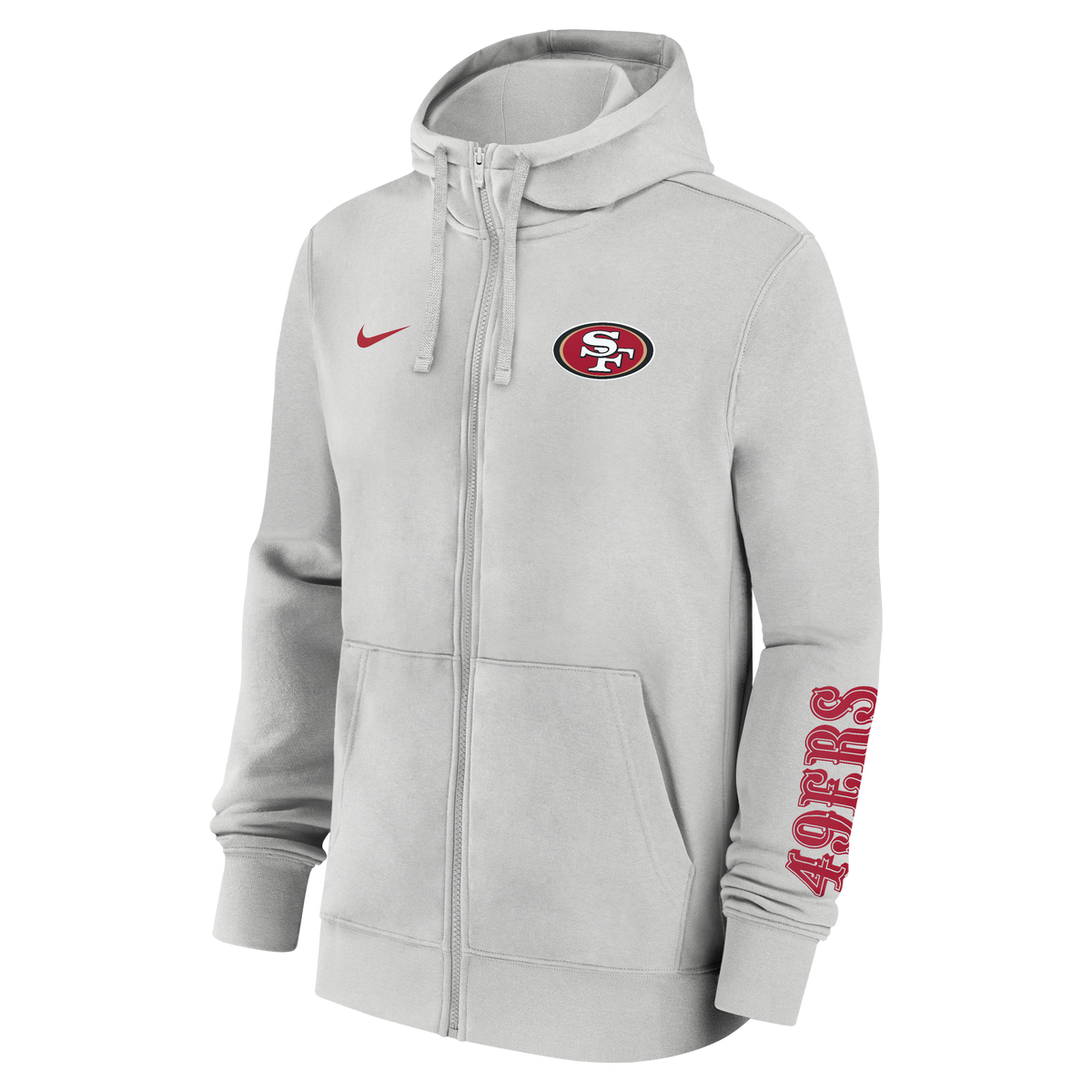 Nike San Francisco 49ers Club Full-Zip Hoodie