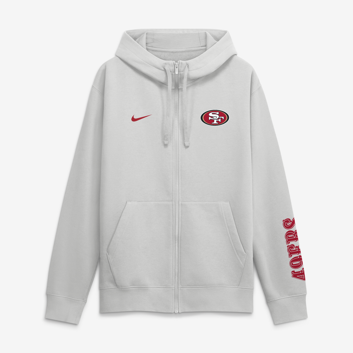 Nike San Francisco 49ers Club Full-Zip Hoodie