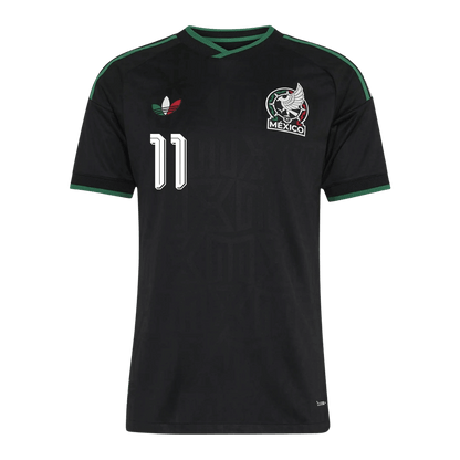 S.GIMENEZ #11 Mens Mexico World Cup Third Jersey 2026 - Player Version (Slim Fit)