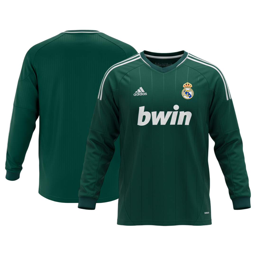 Retro 2012/13 Mens Real Madrid Third Long Sleeve Jersey