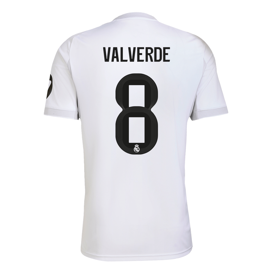VALVERDE #8 Mens Real Madrid Home Jersey 2025/26 [PREMIUM]