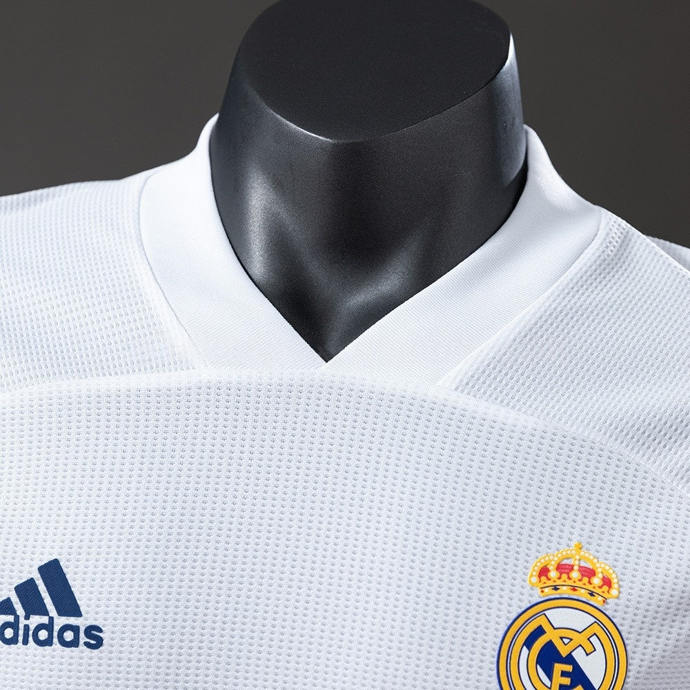 Real Madrid Jersey 2020-21 Home Retro Football Kit Player Version