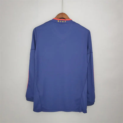 Spain Jersey Away kit 2010 Retro Long Sleeves Football Team Soccer