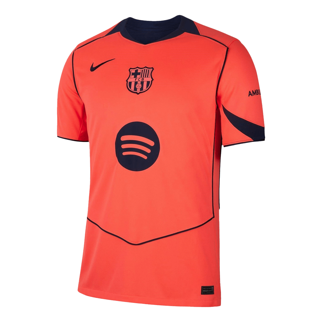RAPHINHA #11 Mens Barcelona Third Jersey 2025/26 - UCL