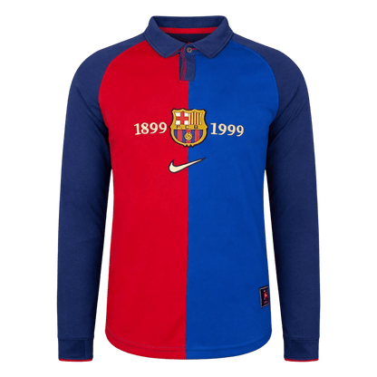 Retro 1999/00 Mens Barcelona Special Long Sleeve Jersey