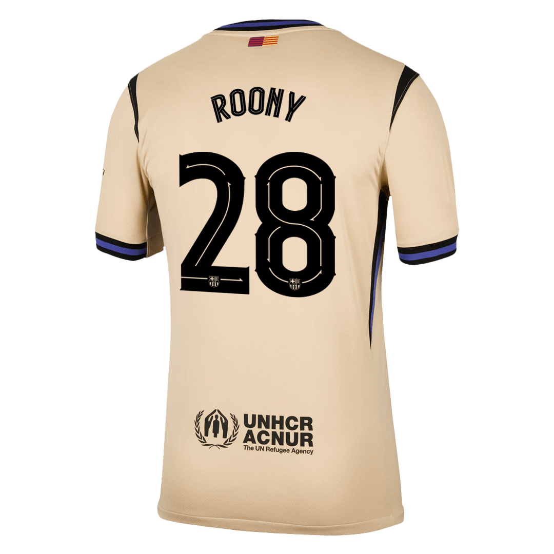 ROONY #28 Mens Barcelona Away Jersey 2025/26
