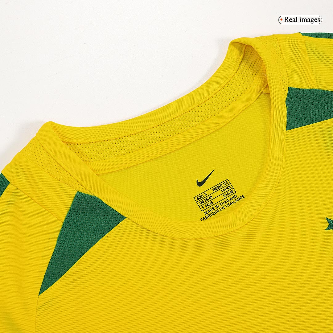 Retro 2002/03 Mens Brazil Home Jersey
