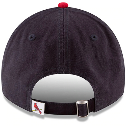 St. Louis Cardinals New Era Navy/Red Alternate 2 Replica Core Classic 9TWENTY Adjustable Hat