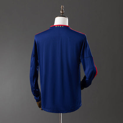 Spain Jersey 2010 Away Retro Football Kit Long Sleeves