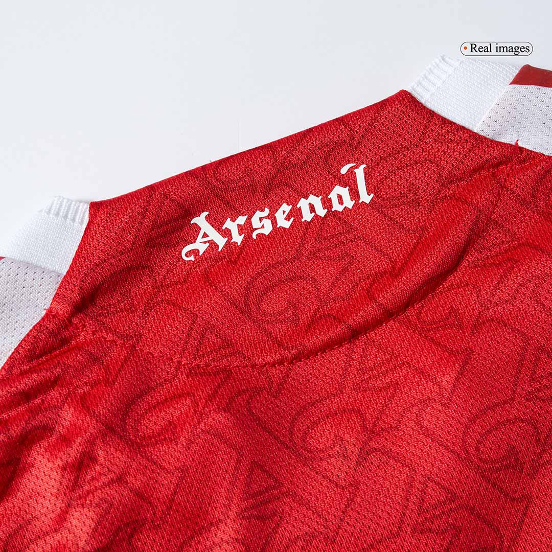 RICE #41 Mens Arsenal Home Jersey 2025/26 - Player Version (Slim Fit)