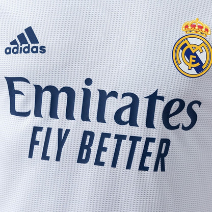 Real Madrid Jersey 2020-21 Home Retro Football Kit Player Version