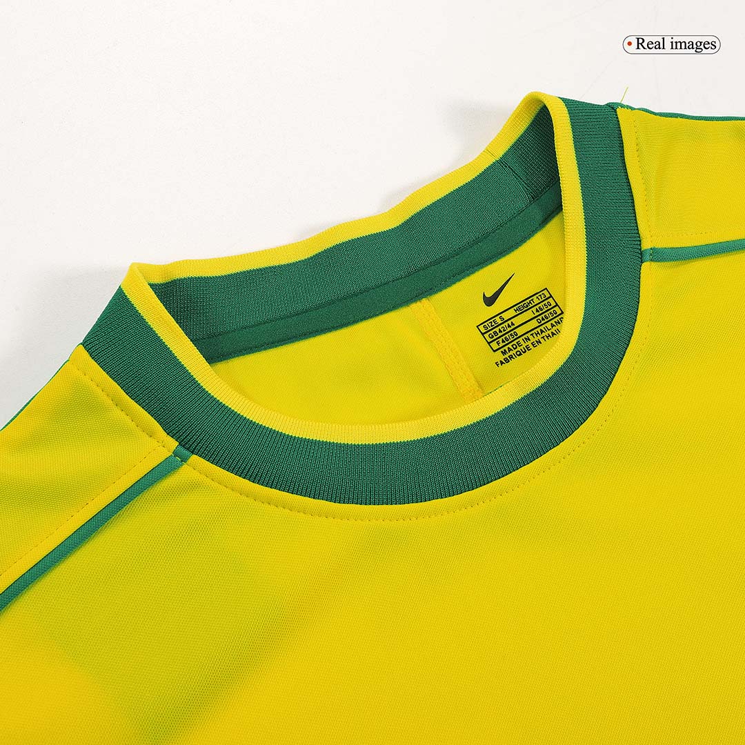 Retro 1998 Mens Brazil Home Jersey