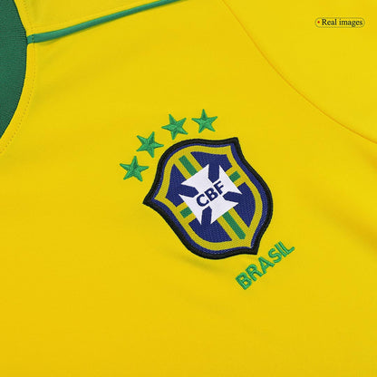 Retro RONALDO #9 1998 Mens Brazil World Cup Home Jersey