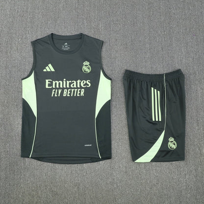 Real Madrid Vest Set Training Tracksuits 25/26 Football Kit Soccer Jersey