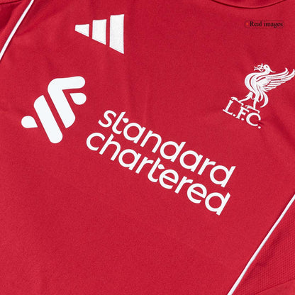 SZOBOSZLAI #8 Mens Liverpool Home Jersey 2025/26