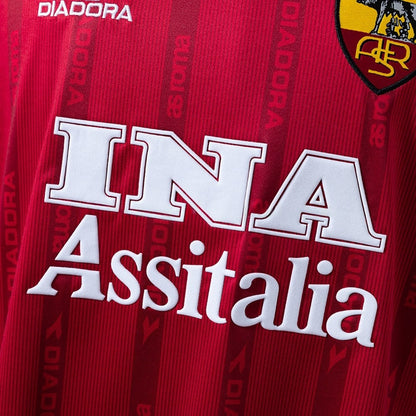 Rome Jersey 1999-00 Home Retro Football Kit