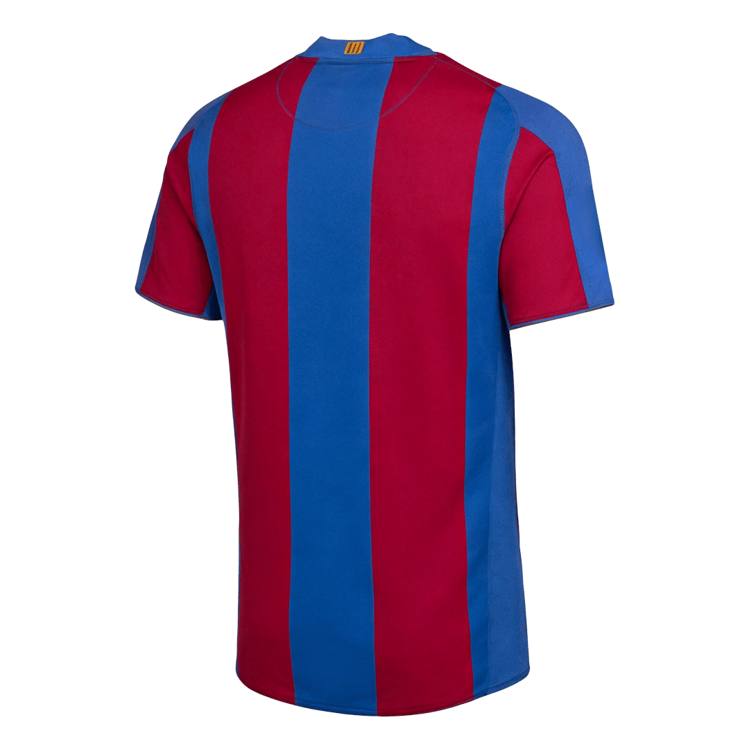Retro 2007/08 Mens Barcelona Home Jersey