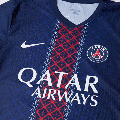VITINHA #17 Mens PSG Home Jersey 2025/26 - Player Version (Slim Fit)
