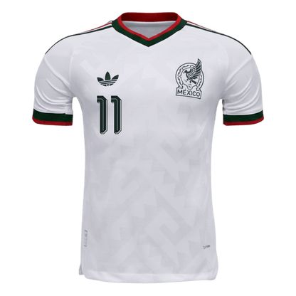S.GIMENEZ #11 Mens Mexico World Cup Away Jersey 2026 - Player Version (Slim Fit)