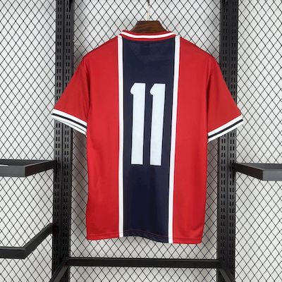 Retro Paris Saint-Germain Jersey 1975 PSG Away Football Kit Soccer Jersey