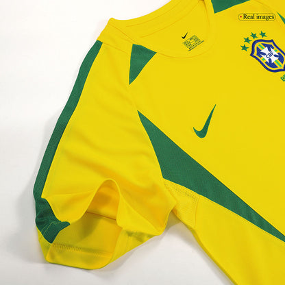 Retro RONALDINHO #11 2002/03 Mens Brazil Home Jersey