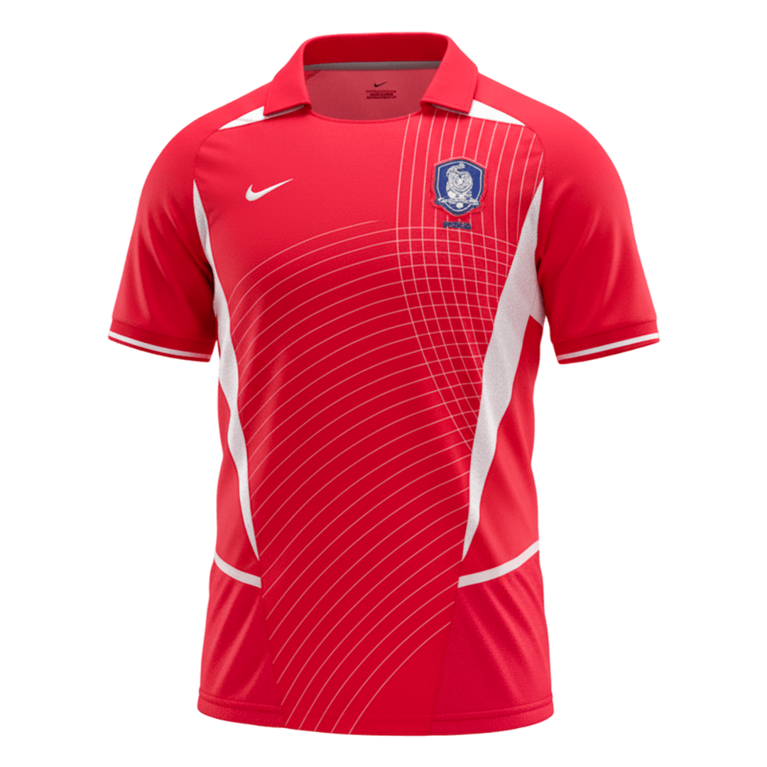 Retro 2002 Mens South Korea Home Jersey