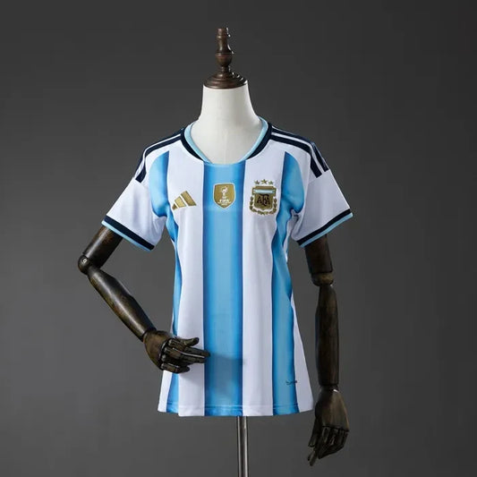 Women Argentina Home Jersey 2026 World Cup Football Kit Soccer Shirt
