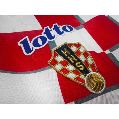 Retro 1998 Mens Croatia World Cup Home Jersey