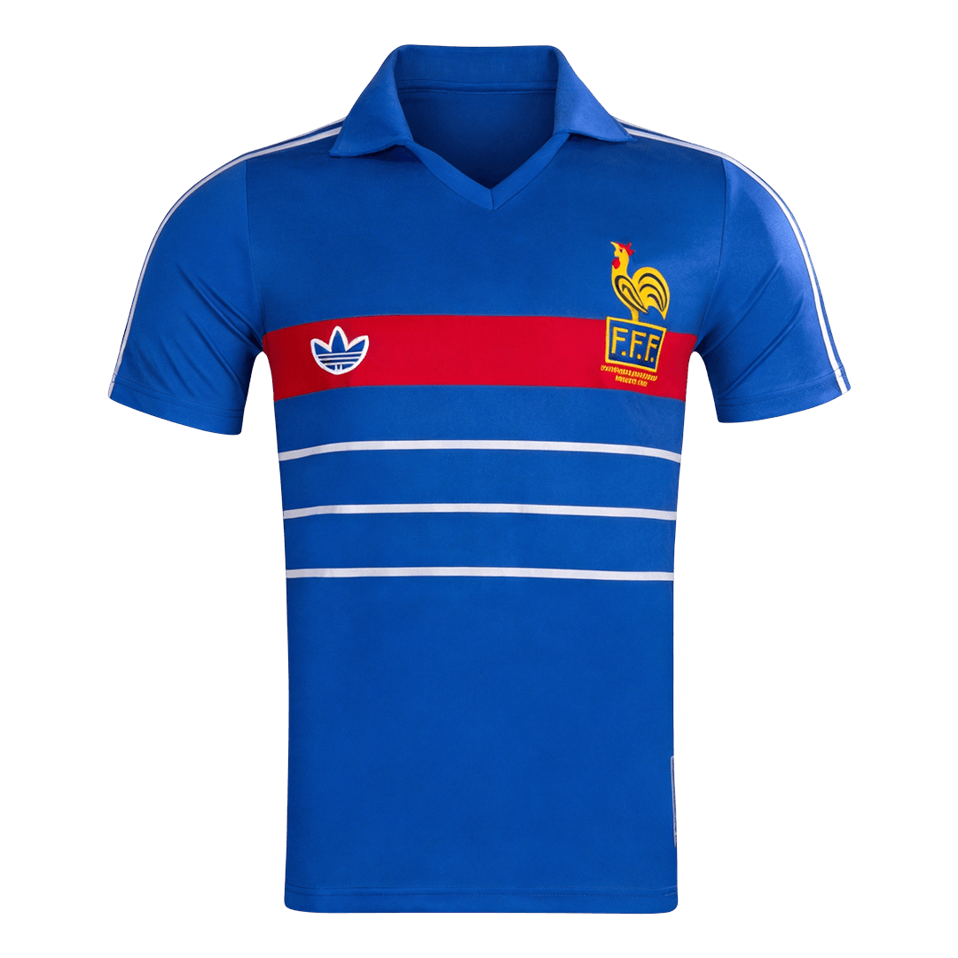 Retro 1984 Mens France Home Jersey
