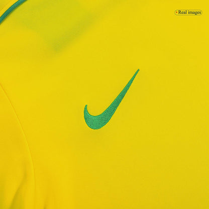 Retro RIVALDO #10 1998 Mens Brazil World Cup Home Jersey