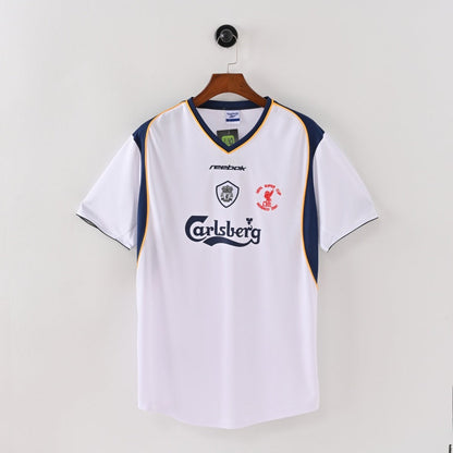 Retro Liverpool Away Jersey 2001-02 Football Kit Soccer Jersey