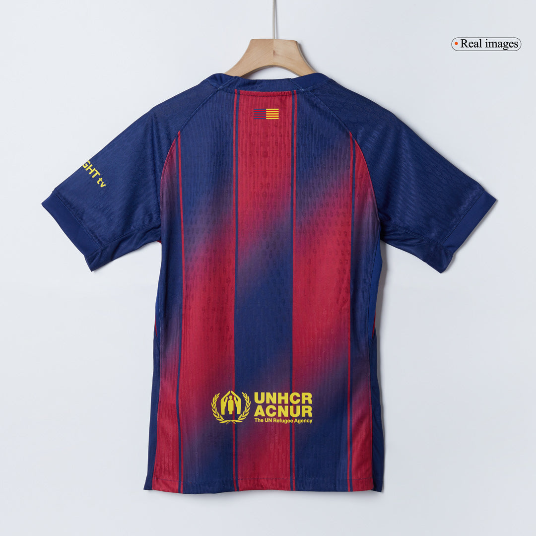 ROONY #19 Mens Barcelona Home Jersey 2025/26 - Player Version (Slim Fit)