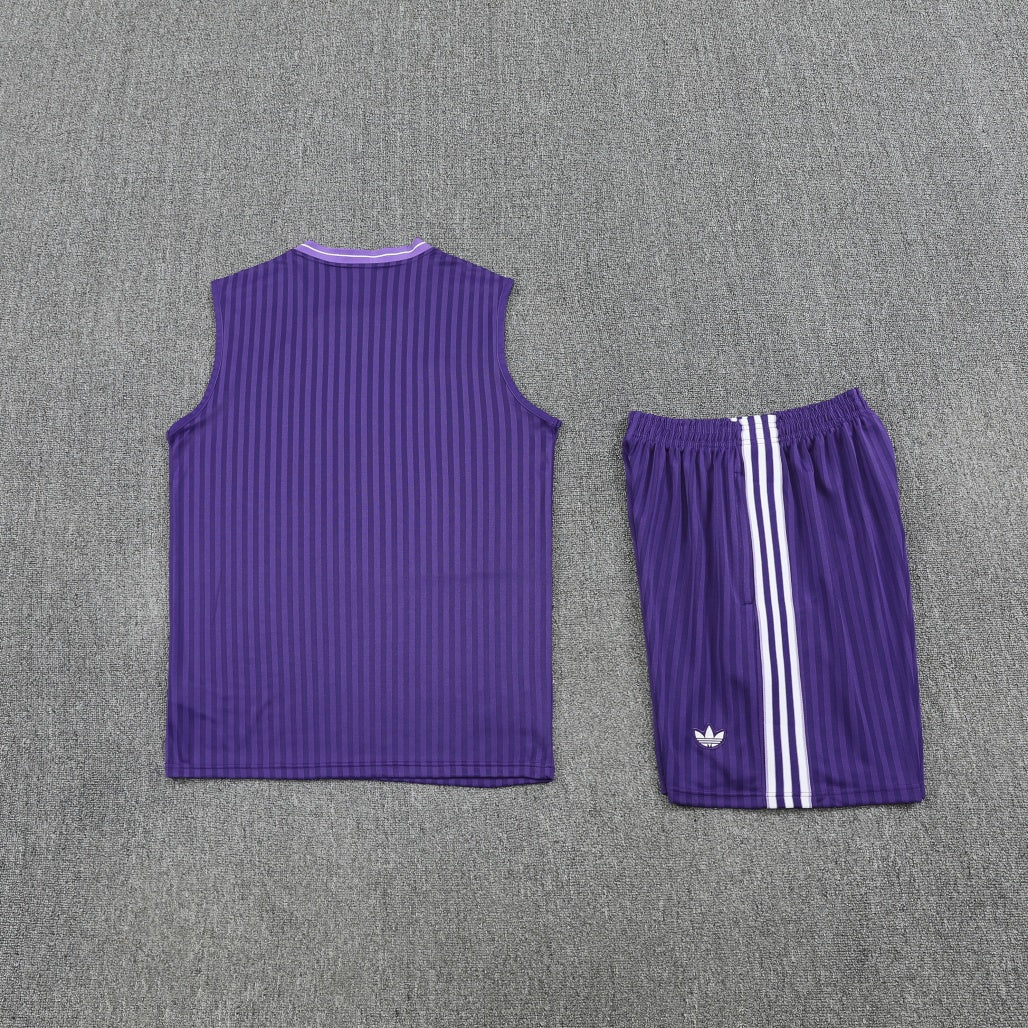 Real Madrid Vest Set Training Tracksuits 25/26 Football Kit Soccer Jersey