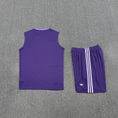 Real Madrid Vest Set Training Tracksuits 25/26 Football Kit Soccer Jersey