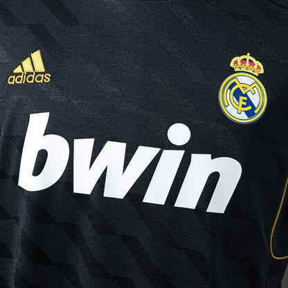 Real Madrid Jersey 2011/12 Away Retro Football Kit Long Sleeves