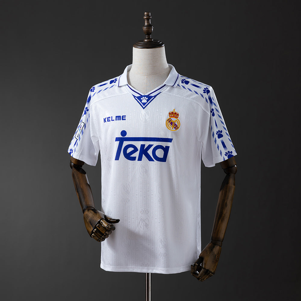 Real Madrid Jersey 1996-97 Home Retro Football Kit