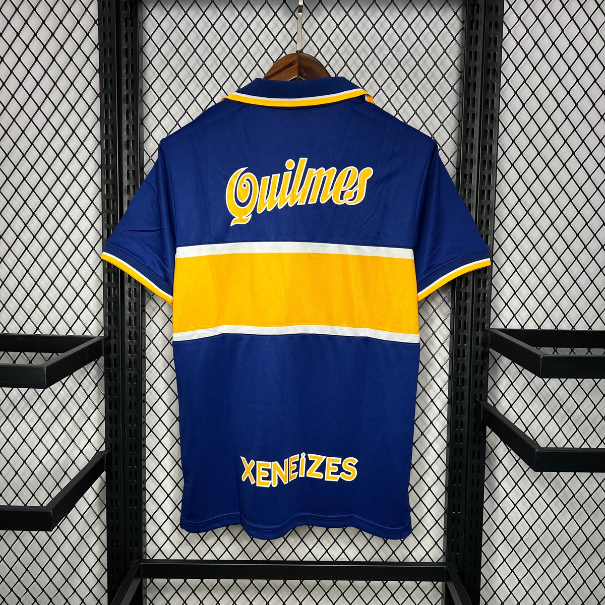 Retro Boca Juniors Jersey 1996-97 Home Football Kit Soccer Jersey