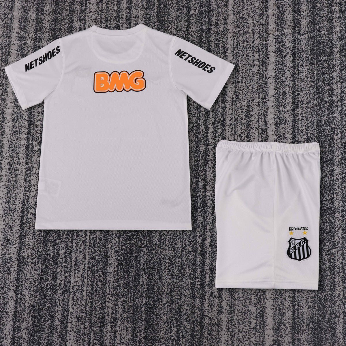 Retro Kids Santos Jersey 12/13 Home Football Kit Soccer Jersey Neymar JR