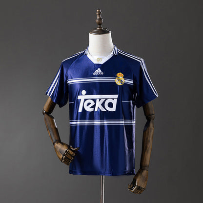 Real Madrid Jersey 1998-99 Away Retro Football Kit