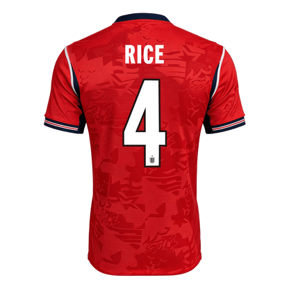 RICE #4 Mens England World Cup Away Jersey 2026