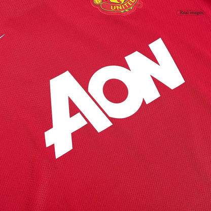 Retro 2011/12 Mens Manchester United Home Jersey