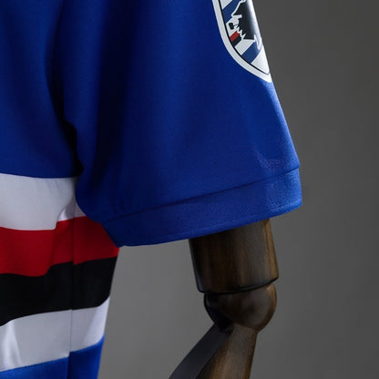 Sampdoria Jersey 1984-88 Home Retro Football Kit
