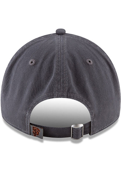 San Francisco Giants New Era Core Classic 9Twenty Adjustable Hat-Grey