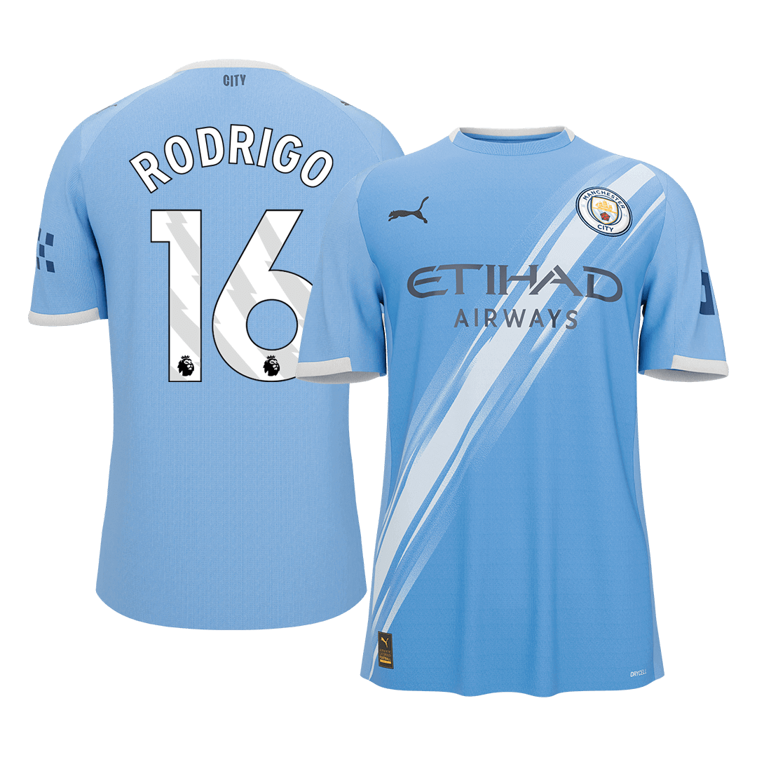 RODRIGO #16 Mens Manchester City Home Jersey 2025/26 [PREMIUM]