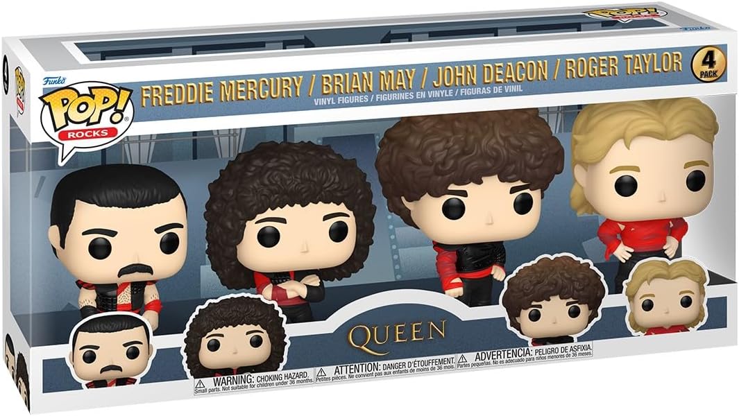 Pop! Vinyl/Queen - Radio Gaga 4-Pack [Toy]