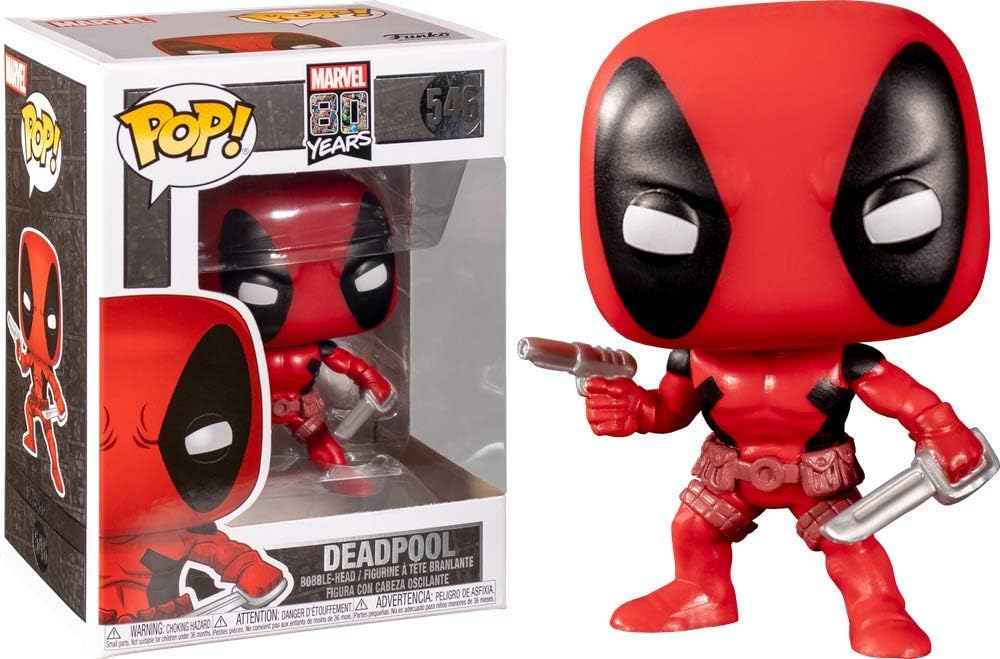 Pop! Vinyl/Marvel 80th - Deadpool (Bobble-Head) [Toy]