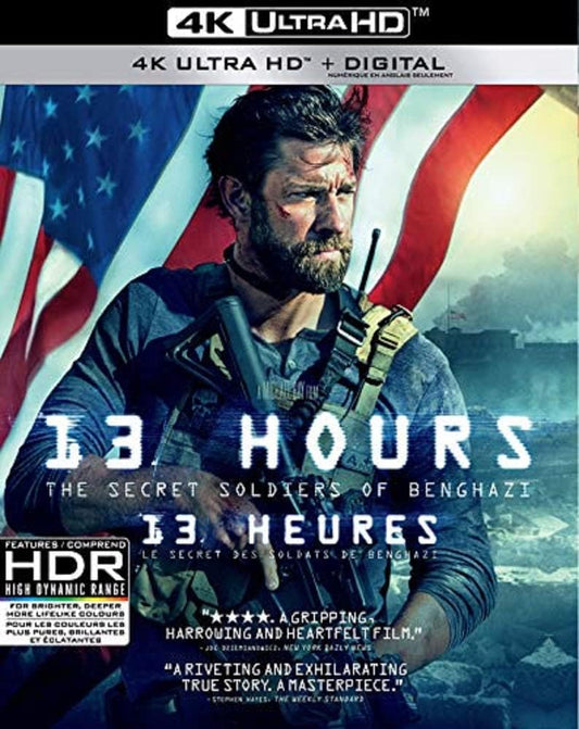 13 Hours: The Secret Soldiers of Benghazi (4K-UHD) [BluRay]