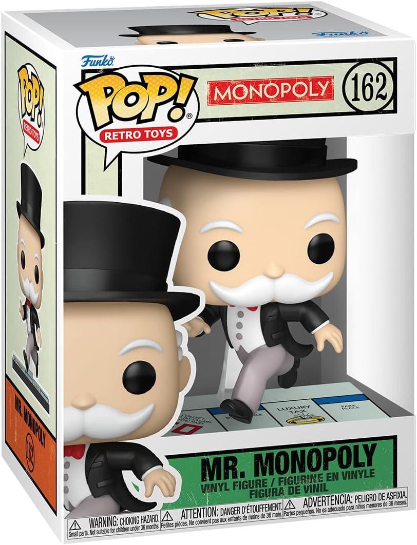 Pop! Vinyl/Monopoly - Mr. Monopoly (Pass Go!) [Toy]