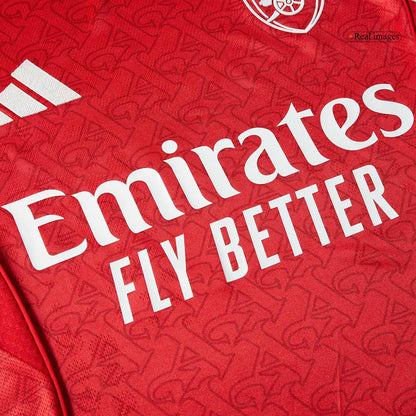 SAKA #7 Mens Arsenal Home Jersey 2025/26 - Player Version (Slim Fit)