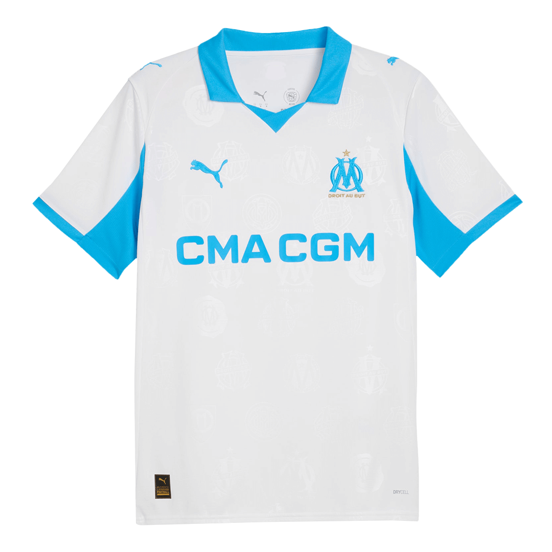 RABIOT #25 Mens Marseille Home Jersey 2025/26